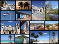 Cuba collage Royalty Free Stock Photo