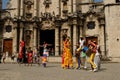 Cuba: Dance-Show in Havanna-City in front of the oldest church