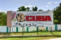 Cuba Embargo Sign - Cienfuegos, Cuba