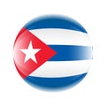 Cuba flag icon in the