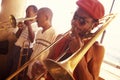 CUBA HAVANA CITY LIFE MUSICIAN