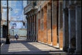 Cuba. Havana. Fragment of the embankment and the colonial architecture of the old city. Royalty Free Stock Photo