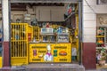 Cuba, Havana - Mar 9th 2018 - Traditional small vendor in Havana old City - selling beers, cigarettes, water, soft drinks in Havan