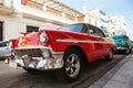 Cuba, Havana: American classic car Royalty Free Stock Photo