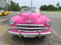 Cuba, Havana, the old and the new city by pink car. Excursions in free time!