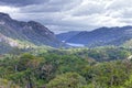 Cuba. Hills covered with troptionical vegeta