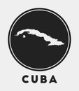 Cuba icon. Royalty Free Stock Photo