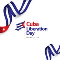 Cuba Liberation Day Vector Design Illustration