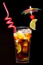 Cuba Libre Cocktail Royalty Free Stock Photo