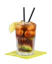 Cuba Libre Cocktail Royalty Free Stock Photo