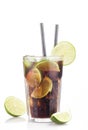 Cuba Libre Coctail Royalty Free Stock Photo