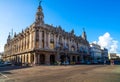 Cuba national theater in Havana