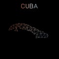 Cuba network map.