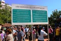 Herbal medical advices on a farmer market in Havanna-City. Royalty Free Stock Photo