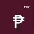 Cuba peso money vector Symbol