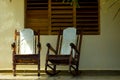 CUBA PORCH Royalty Free Stock Photo