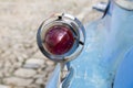 Cuba, Taillight Of an Oldtimer Royalty Free Stock Photo