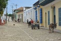 CUBA TRINIDAD STREET SCENE