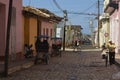 CUBA TRINIDAD STREET SCENE