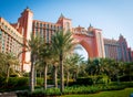 Atlantis Hotel in Dubai Royalty Free Stock Photo