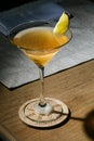 Cuban cocktail Daiquiri - Space for text Royalty Free Stock Photo