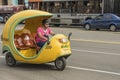 Cuban CoCo taxi Havana Royalty Free Stock Photo