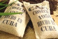 Cuban coffee sacks