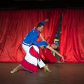 Cuban dancers Royalty Free Stock Photo