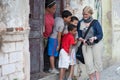 Cuban family and photographer