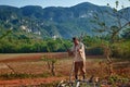 Cuban farmer Royalty Free Stock Photo