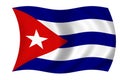 Cuban flag Royalty Free Stock Photo