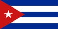 Cuban Flag of Cuba