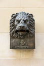 Cuban lion letter-box Havana