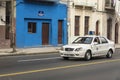 Cuban police car Havana