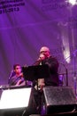 The Cuban singer Pablo Milanes in concert