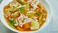 Cuban Style Chicken Noodle Soup