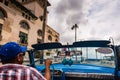 Cuban Taxi Driver In Old Havana Royalty Free Stock Photo