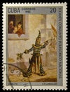 Picture postage stamp - Duablito - V.P. Landaluze