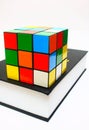 Cube on Book Royalty Free Stock Photo