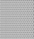 Cube cell texture. Cubic hexagon cells. Cubic grid texture and cube fabric seamless pattern. Royalty Free Stock Photo