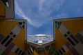 Cube houses hotel in Rotterdam Royalty Free Stock Photo