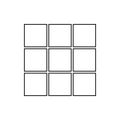 cube icon. Element of web for mobile concept and web apps icon. Thin line icon for website design and development, app development Royalty Free Stock Photo