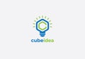 Cube Idea Modern Logo Design