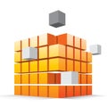 Cube Royalty Free Stock Photo