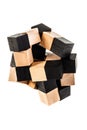 Cube puzzle Royalty Free Stock Photo