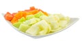 Cube Sized Melons And Honeydew II Royalty Free Stock Photo