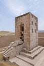 Cube of Zoroaster AKA Kaba-ye Zartosht, Achaemenid era, Fars, Iran. Royalty Free Stock Photo