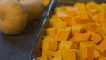 Cubed butternut squash