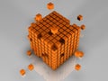 Cubes Royalty Free Stock Photo