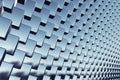 Cubes array as abstract 3d background Royalty Free Stock Photo